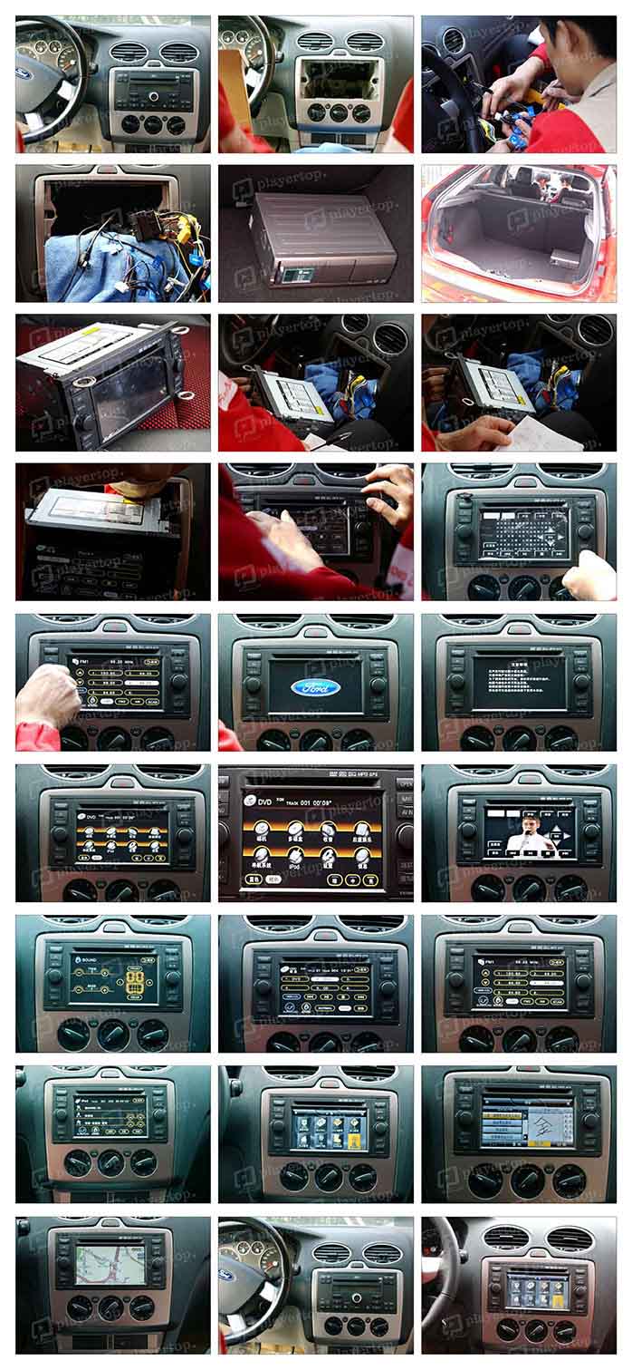 installation autoradio ford focus